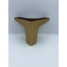 Karakoçaksesuar Plastik,10x12x12 Cm Gold Koltuk,Baza,Mobilya Ayağı (4 Adet)