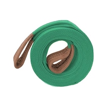 Badem10 Spanzet Sapan Polyester Sağlam Yük Kaldırma Yeşil Renk 2 Ton 4 Metre Taşıma İndirme Halat