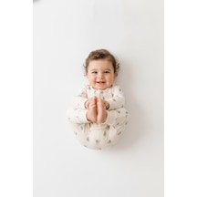 Tiffany Baby & Kids Krooboy Organik Tasarımlı Tulum ekru