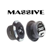 Massive Ms-ta83-çifti 400w Max-çifti 200w Rms -kaliteli Profesyonel 10 Cm Spl Dome Twetter