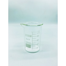 Şişe Dükkanı Cam Beher Dereceli Borosilikat 3 x 100 ML