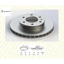 Ön Fren Disk Aynasi 300mm Crafter-sprinter 06-