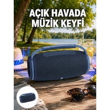 Hafif Ve Dayanıklı Renkli Işıklı Taşınabilir Müzik Hoparlörü Yeni Nesil - Lisinya