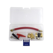 Symbee 11 Parça Flaş Balon, Bisiklet Lastiği, Top Şişirme Seti - Esnek Hortum, Çeşitli Bağlantılar Ve Taşınabilir Kutusu