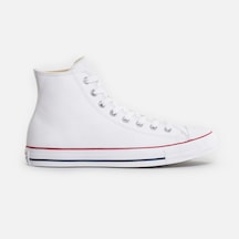 Converse Chuck Taylor All Star Hi Deri Unisex Beyaz Sneaker - 132169c Beyaz