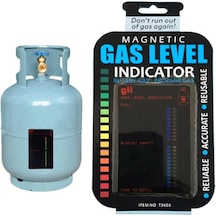 Mıknatıslı Tüp Gaz Seviye Ölçer - Hızlı Göstergeli - Yeniden Kull Çok Renkli