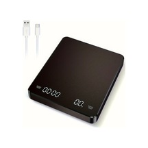 Xuweiwei Siyah Ck2150 Yüksek Hassasiyetli Dijital Mutfak Tartısı Lcd Ekran Otomatik Kapanma 6.61lb 0.1g Pil İle Çalışır Siyah