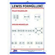 Lewis Formülleri Levhası 70X100 Cm