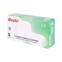 S Lateks Pudralı Eldiven Çok Renkli