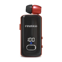 Shineyee Kırmızı, 5.3 Bt Versiyonu, 110mah Pil, Gerekli Oyun Ve İş İçin Şarjlı, Uzatılabilir Tel, Kolye Tipi Kablosuz Kulaklık