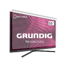 Grundig 55 Geu 8950 B Tv Ekran Koruyucu - Grundig 55" İnç 139cm 55geu8950b / Ekran Koruma Paneli