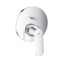 Grohe Eurosmart Cosmo 24045000 2 Çıkışlı Divertörlü Ankastre Banyo Duş Bataryası Krom Gri
