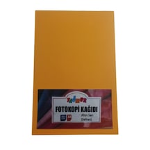 A4 Renkli Fotokopi Kağıdı Altın Sarı Safran 100 Lü Paket