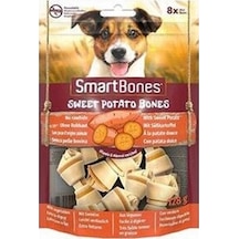 Smart Bones Tatlı Patatesli Küçük Irklar İçin Düğümlü Köpek Ödül Kemiği 8li 128gr