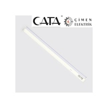 10 Adet Cata Ct 2467 10w Ledli T5 Bant Armatür 6400k Beyaz Işık