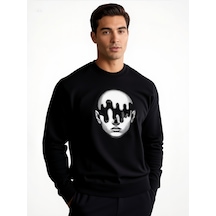 Ogc Yüz Unisex Sweatshirt Siyah