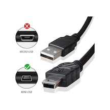 5 Pin Mini Usb V3 Kablo 5pin 1 Metre