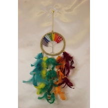 Dream Catcher Düş Kapanı Hayat Ağacı Renkli