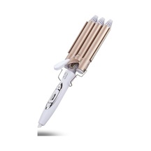 Büro Ev Ofis Kişisel Saç Bakımı İçin 3başlı Dalgalandırma Maşası