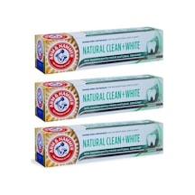 Arm&Hammer Natural Clean+White Diş Macunu 3 x 75 ML