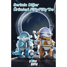 Jaki Space Serisi Turuncu Astronot-jk9108 497 Parça Oyuncak Yapım Seti