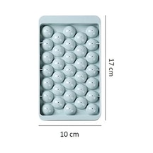 33 Hazneli Pürüzsüz Küre Buz Kalıbı 17-10 Cm Buzluk
