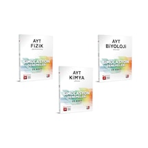 3D Yayınları Ayt Fizik Kimya Biyoloji Deneme Seti 2023