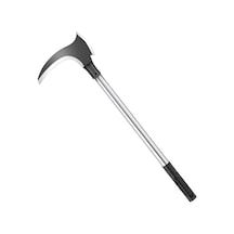 Yifomall Manganez Çelik Uzun Saplı Çift Bıçaklı Çim Biçme Orak, Dağ Ve Tarım Kesimi İçin Çok Amaçlı Yüksek Dayanımlı Alet.