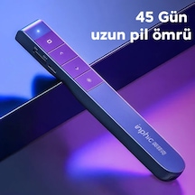 İnphic Pl1 Projeksiyon Multimedya Sunum Şarjlı Kırmızı Lazerli Uzaktan Kumanda- 5775 Siyah