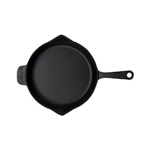 Lava Yuvarlak Kızartma Tavası 28 cm Metal Saplı Siyah LVYSTV28K0BL