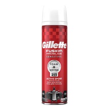 Gillette Fusion Proglide Sensitive Active Sport Tıraş Köpüğü  250 ML