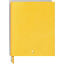 Montblanc Saffiano Deri Sarı Büyük Boy Defter 134744