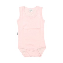 Sebi Bebe Askılı Kol Bebek Body 005 Pembe