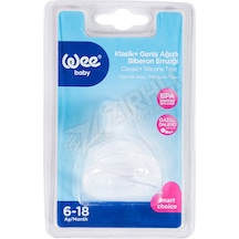 Wee Baby Geniş Ağızlı Biberon Emziği Normal Akış No 2