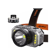 Peakstar Ps-010 800 Lümen Zoomlu Şarj Göstergeli Cob Led Usb'li Şarjlı Kafa Lambası Diğer