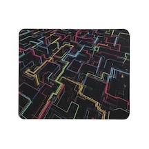 Baskılı Desenli Renkli Tip Kaymaz Taban Optik Bilgisayar Notebook Mouse Pad Maus Pad Labirent