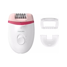 Philips Epilasyon Cihazı, Kablolu Kompakt Tasarım, Dahili Led Işık, 2 Hız Ayarı, Yıkanabilir Başlık, Masaj Ve Hassas Başlık, Seyahat Kesesi, Pürüzsüz Bacaklar İçin, Bre255/05 Sku: Mır8690010423559