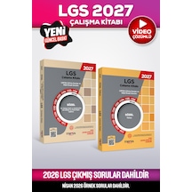 2027 Nisan Güncel 8. Sınıf Lgs Çıkmış Ve Meb Örnek Sorular Sözel Çalışma Kitabı 2'li Set