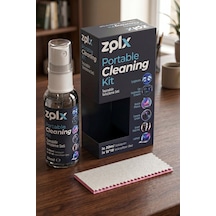 Zolx 30ml Taşınabilir Temizleme Kiti Gözlük Telefon Tablet Akıllı Saat Küçük Ekran Temizliği 15 18 Bez li