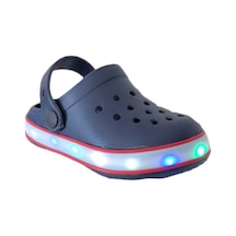 Akınal Bella E196 P.017 Işıklı Çocuk Terlik Kırmızı - Lacivert