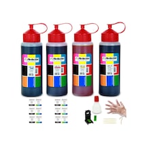 Perfection Hp Uyumlu Deskjet İnk Advantage 6575  Uyumlu Kartuş Dolum Seti 4 X 500 Gr. Kartuş No : 654