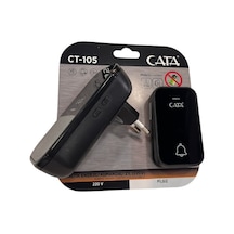 Cata Uzaktan Kumandali Zil Ct-105 220v Sıyah