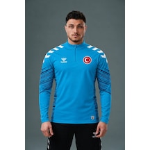 Hummel Milli Takım Line Antrenman Eşofman Üstü Turkuaz