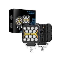 Oto Çalışma Lambası 4 İnç Selamlamalı Off Road Led Işık Sis Farı Ve Projektör Led Işık 12/24v