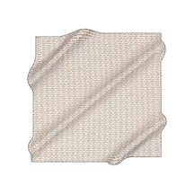 AKER 90 X 90 Zincir Desenli İpek Krep Saten Eşarp-8985701-312 Açık Pembe