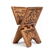 Ahşap Rahle Oymalı Rahle - Mini - 35cm