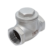 Unox 4" Paslanmaz Çalpara Tip Çekvalf