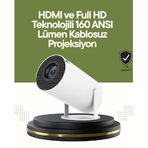 Hdmı - 476 - Ve Usb Girişli Uzun Ömürlü - Flzdgnkr - Ampullü Projeksiyon