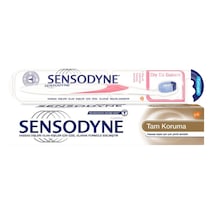 Sensodyne Tam Koruma Diş Macunu 50 ML + Yumuşak Diş Fırçası