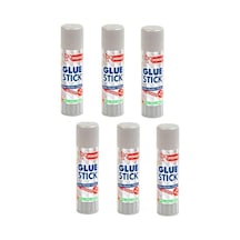 Glue Stick Yapıştırıcı Mikro Katı Yapıştırıcı 40 Gr Ruj Yapıştırıcı 6 Adet